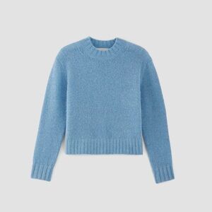 Everlane Alpaca Cropped Crewneck Sweater